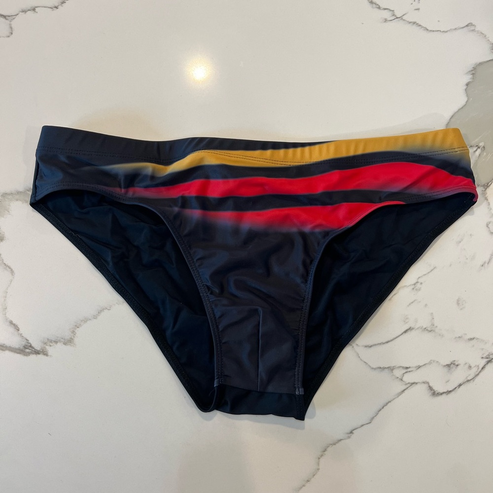 Racing Stripes Swim Brief